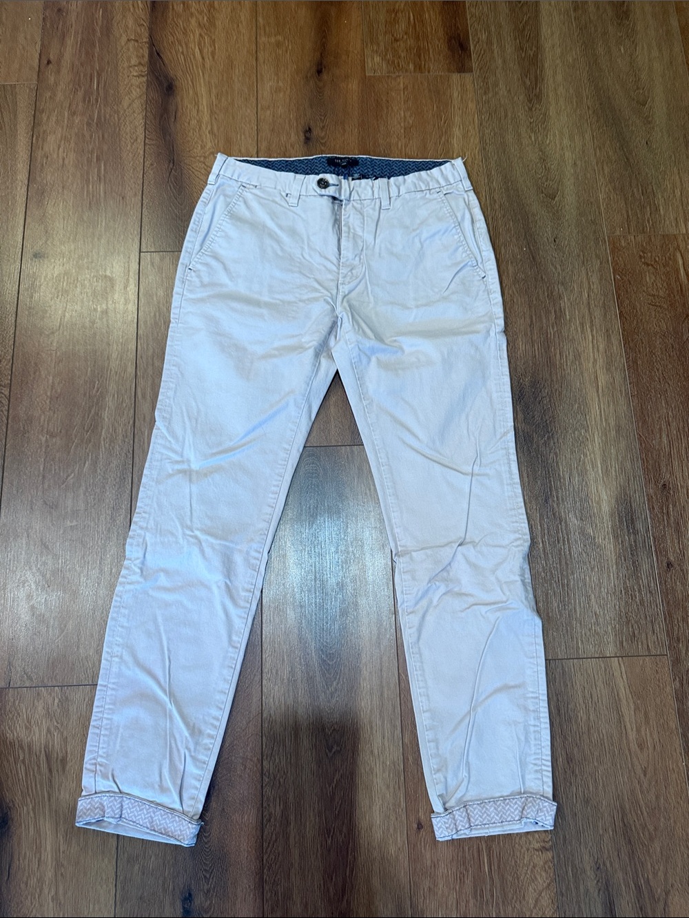 Ted Baker London Light Beige Chinos